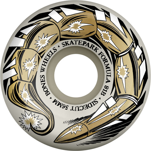 Bones - Scorpeedo P5 Sidecut Skate Park Formula 81B Wheels (56mm)